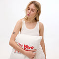 THE WORK WAS DONE IN PRIVATE | Throw Pillow | Vol. 2