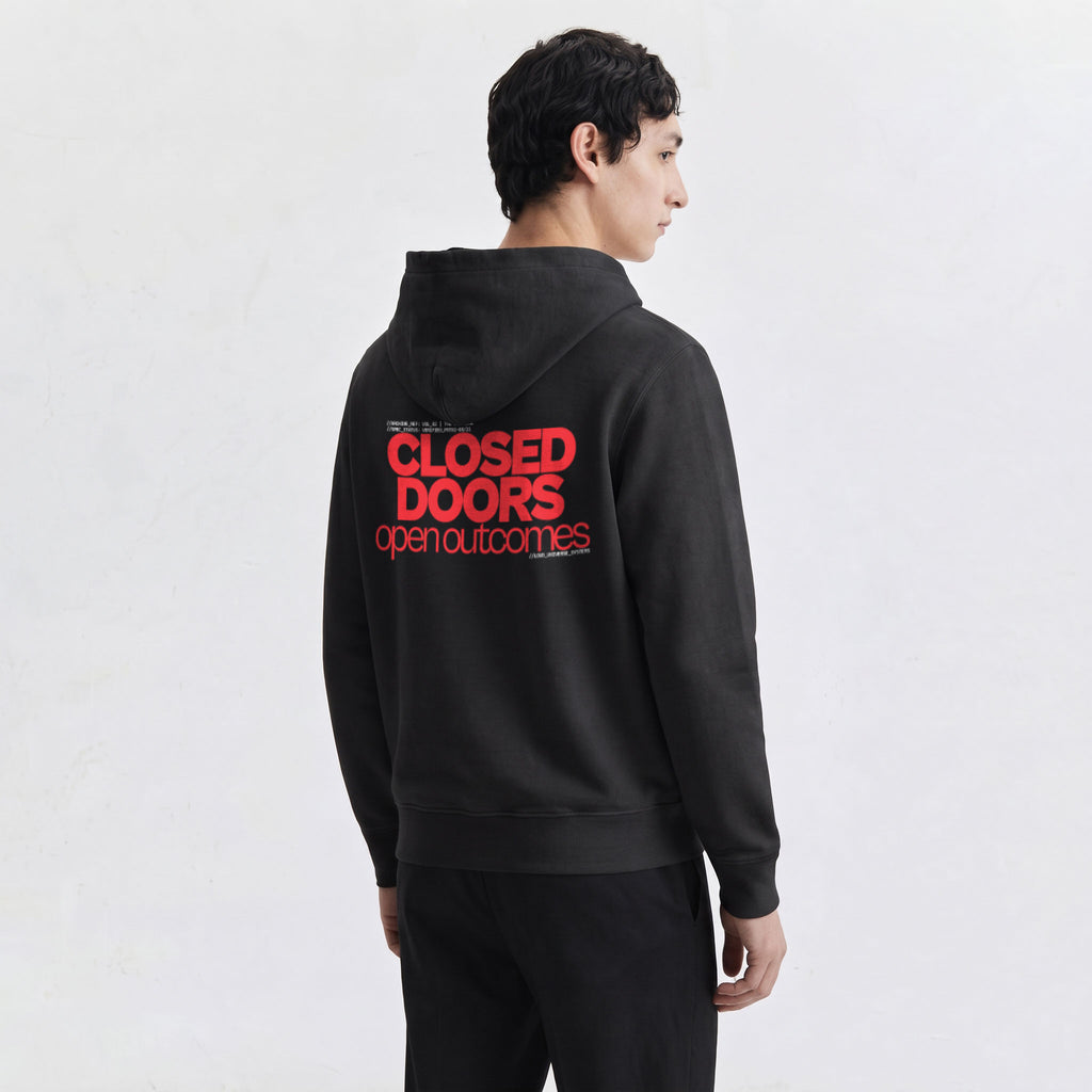 CLOSED DOORS OPEN OUTCOMES | Unisex Heavyweight French Terry Hoodie | Vol. 2