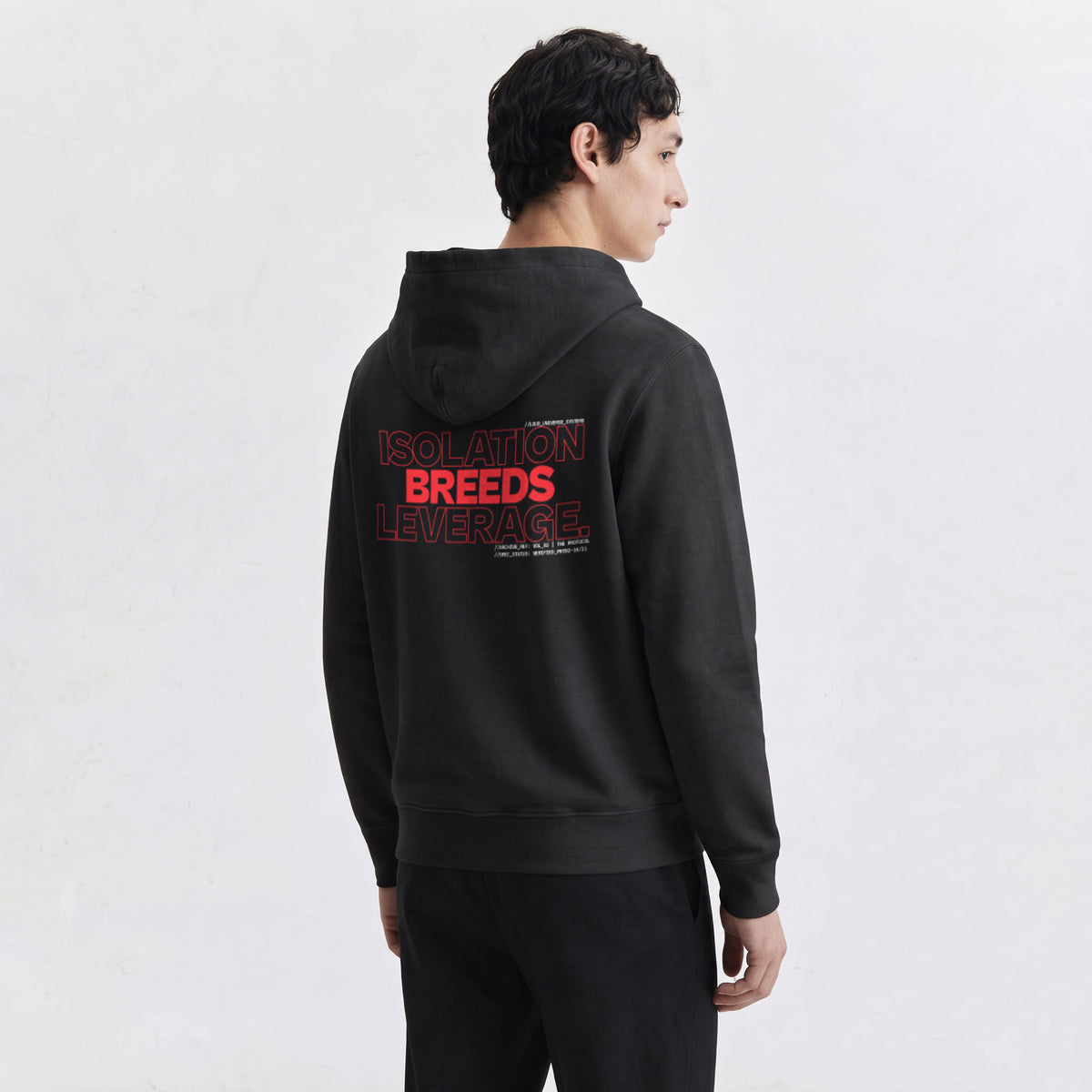 ISOLATION BREEDS LEVERAGE | Unisex Heavyweight French Terry Hoodie | Vol. 2