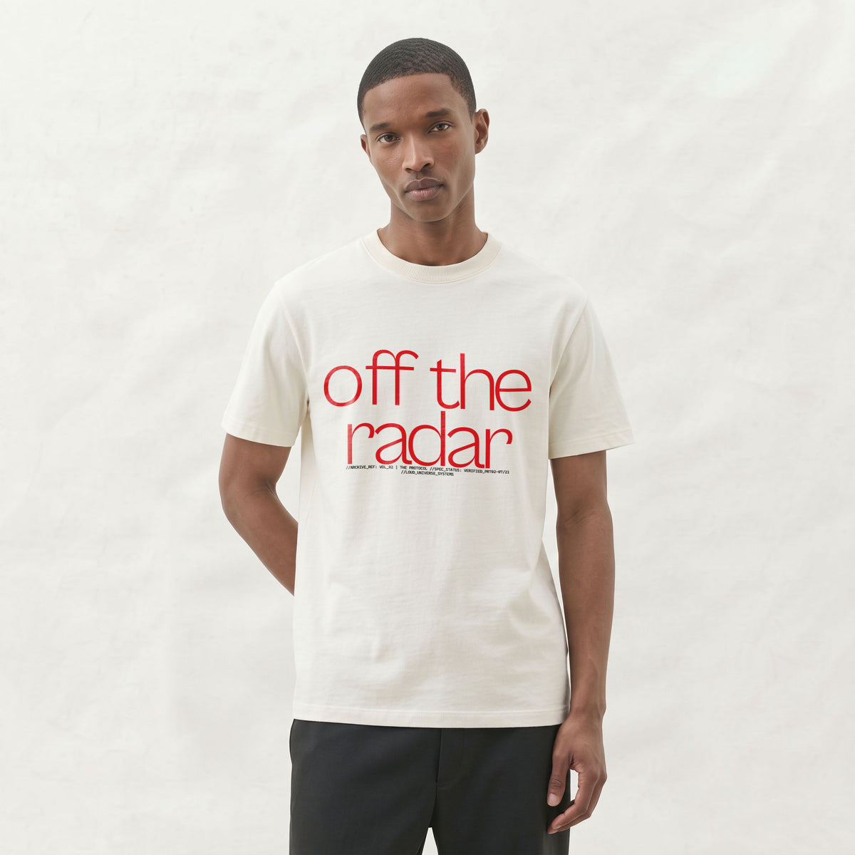 OFF THE RADAR | Unisex Regular Fit Minimalist T-Shirt | Vol. 2
