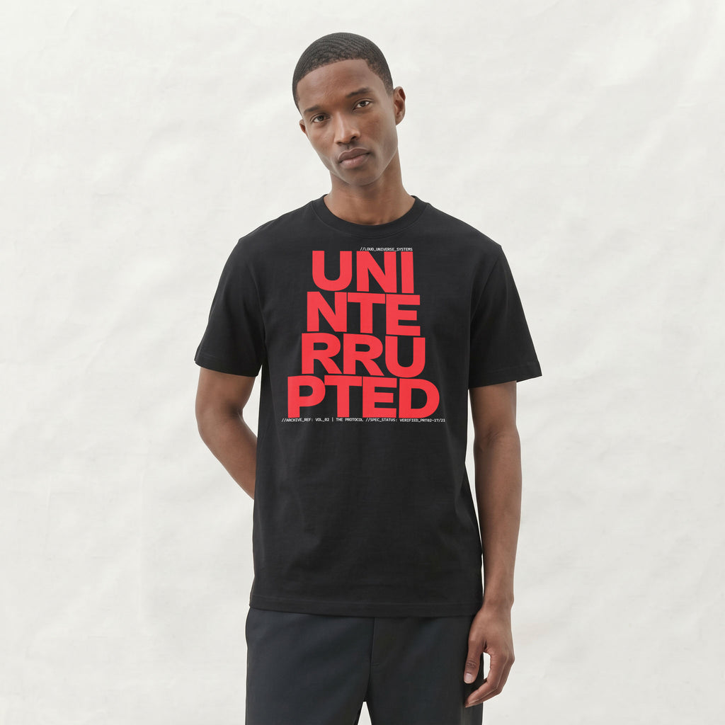 UNINTERRUPTED COMPOUNDING | Unisex Regular Fit Minimalist T-Shirt | Vol. 2