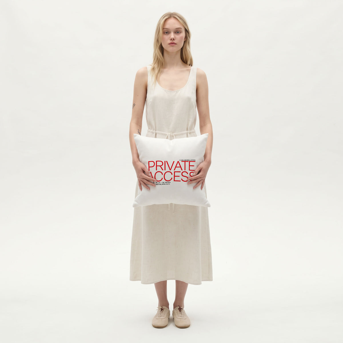 PRIVATE ACCESS | Throw Pillow | Vol. 2