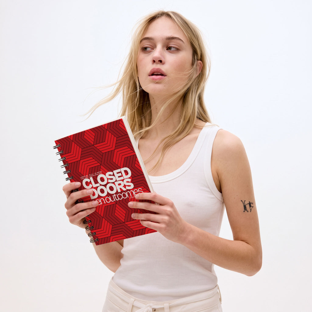 CLOSED DOORS OPEN OUTCOMES | Hardcover Notebook | Vol. 2