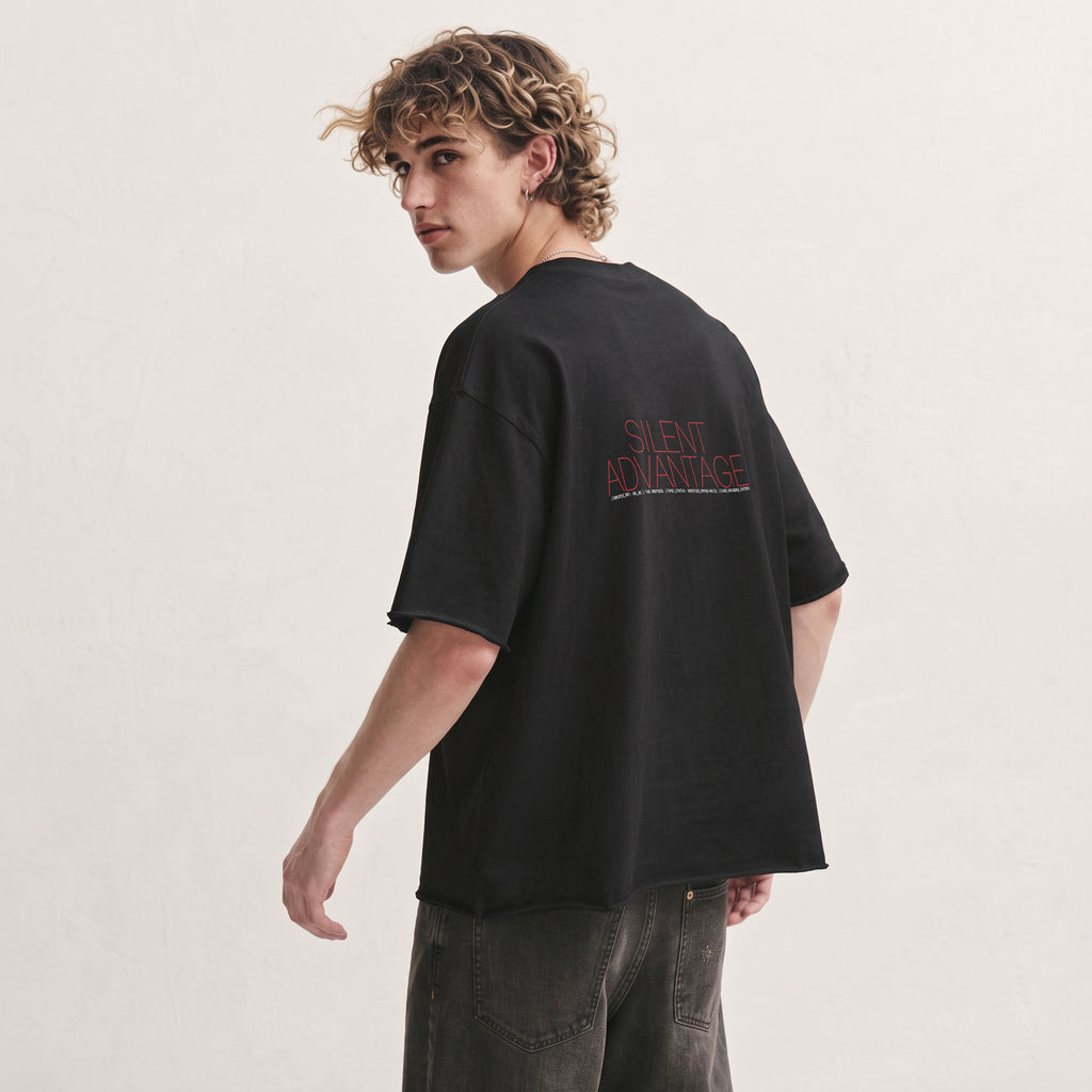 SILENT ADVANTAGE | Unisex Oversized Heavyweight T-Shirt  | Vol. 2