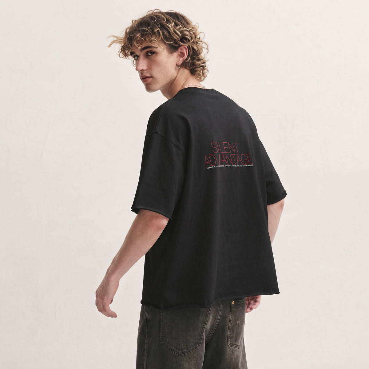 SILENT ADVANTAGE | Unisex Oversized Heavyweight T-Shirt  | Vol. 2