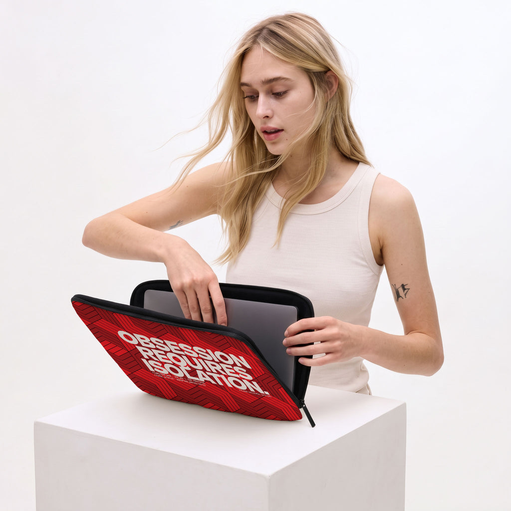 OBSESSION REQUIRES ISOLATION | Protective Laptop Sleeve  | Vol. 2