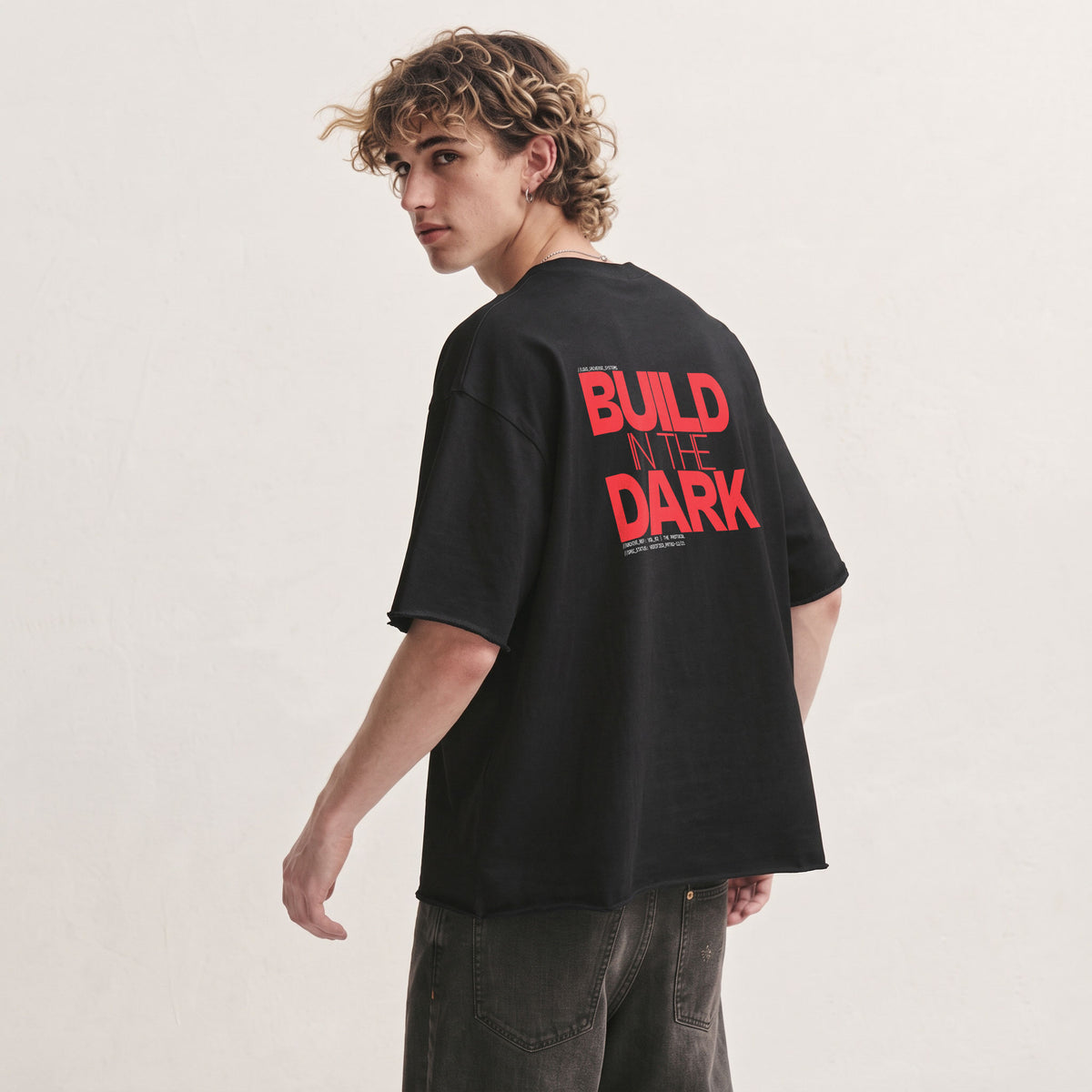 BUILD IN THE DARK | Unisex Oversized Heavyweight T-Shirt  | Vol. 2
