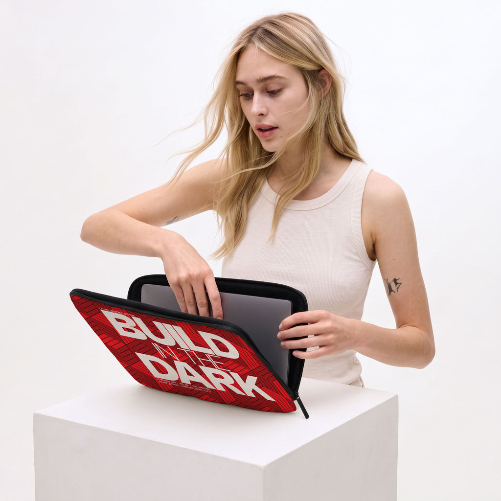 BUILD IN THE DARK | Protective Laptop Sleeve  | Vol. 2