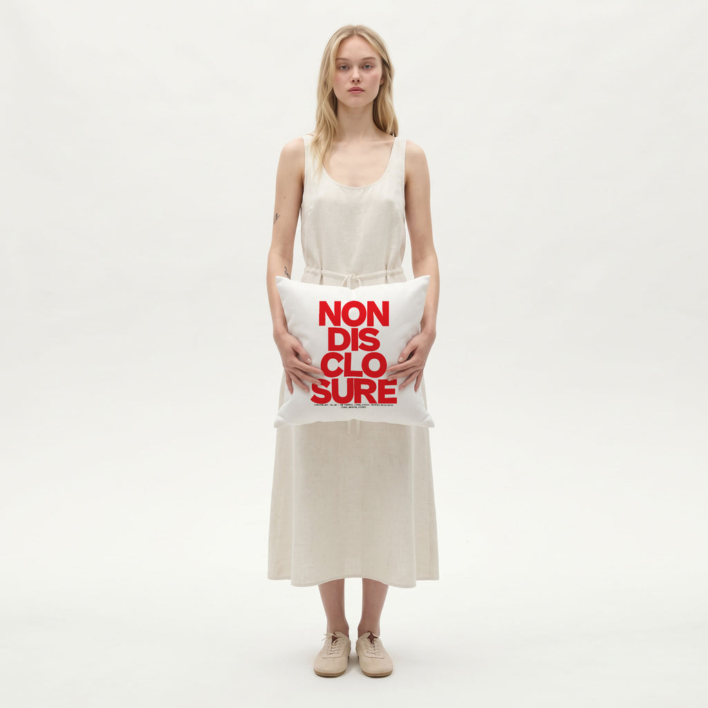 NON-DISCLOSURE | Throw Pillow | Vol. 2
