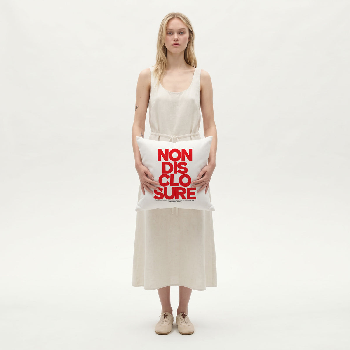 NON-DISCLOSURE | Throw Pillow | Vol. 2