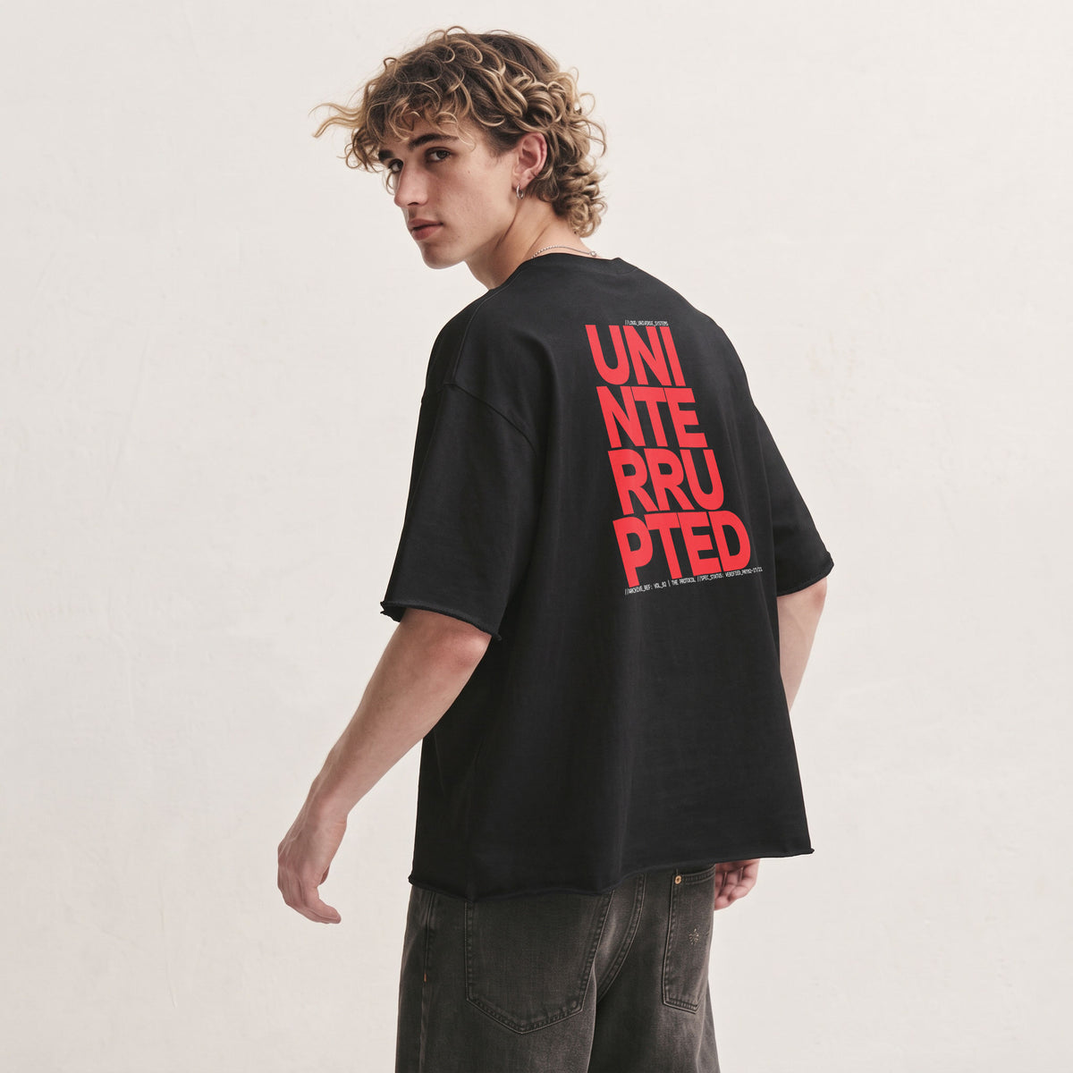 UNINTERRUPTED COMPOUNDING | Unisex Oversized Heavyweight T-Shirt  | Vol. 2
