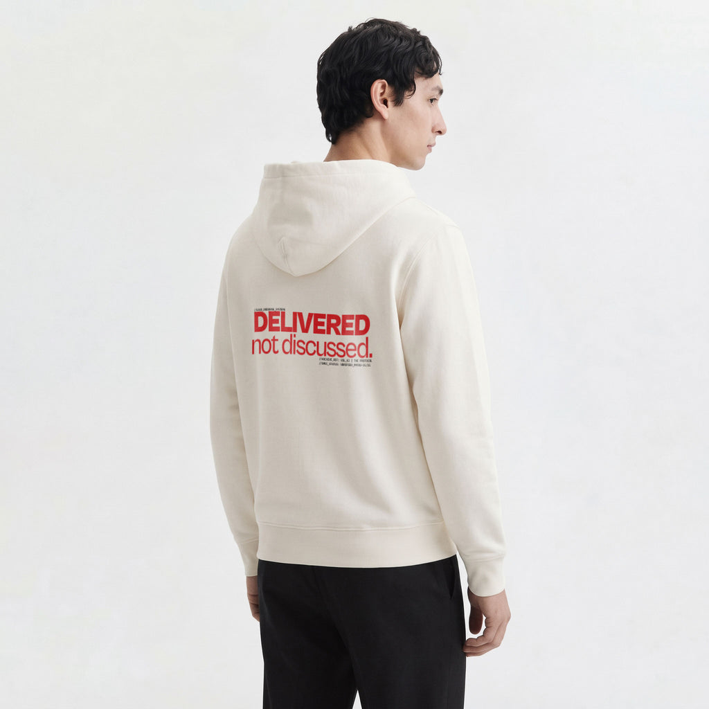 DELIVERED, NOT DISCUSSED | Unisex Heavyweight French Terry Hoodie | Vol. 2