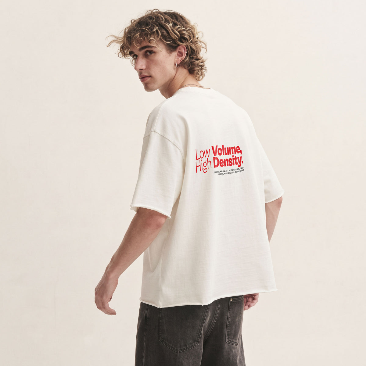 LOW VOLUME HIGH DENSITY | Unisex Oversized Heavyweight T-Shirt  | Vol. 2