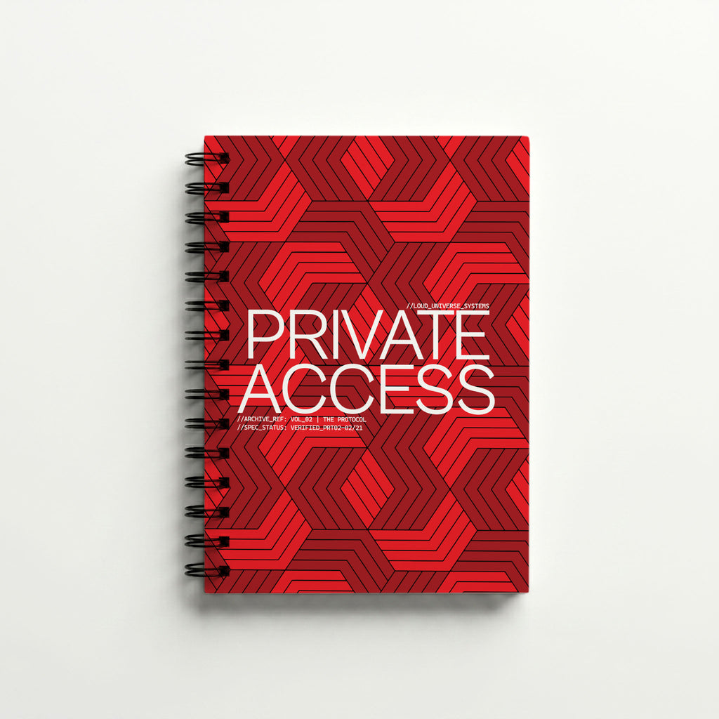 PRIVATE ACCESS | Hardcover Notebook | Vol. 2