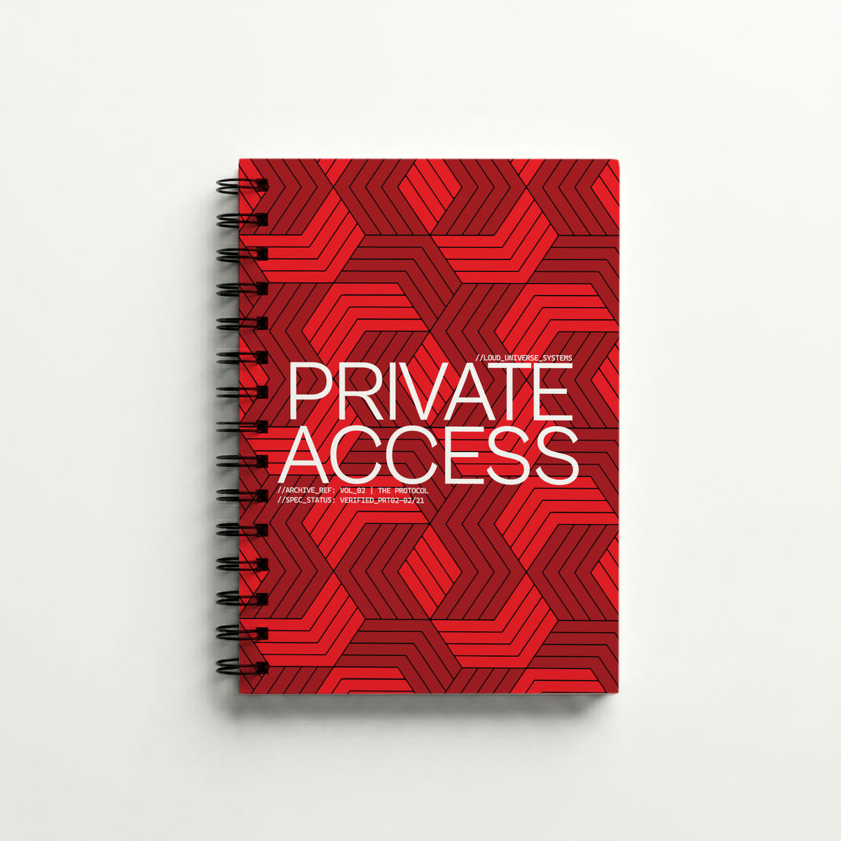 PRIVATE ACCESS | Hardcover Notebook | Vol. 2