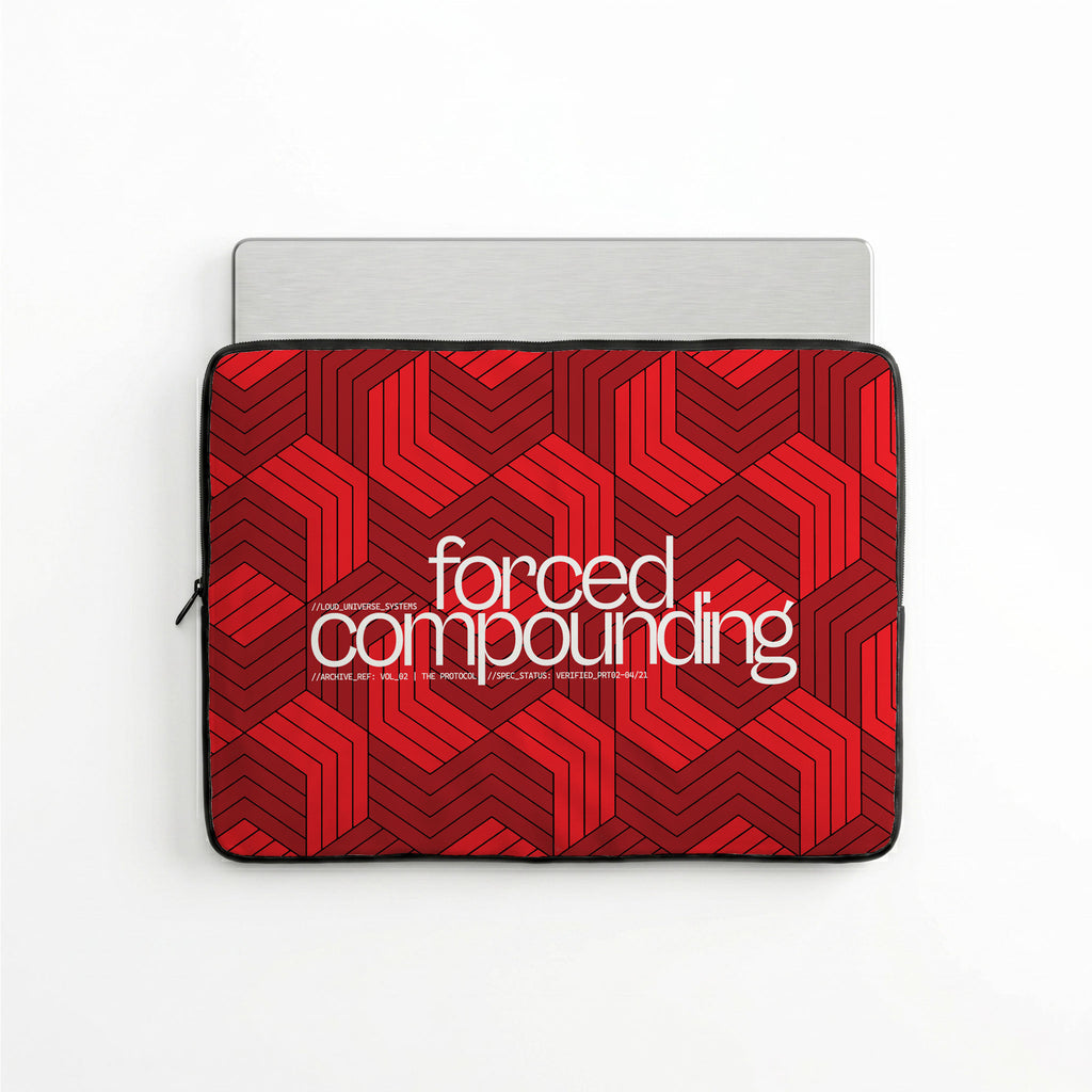 FORCED COMPOUNDING | Protective Laptop Sleeve  | Vol. 2