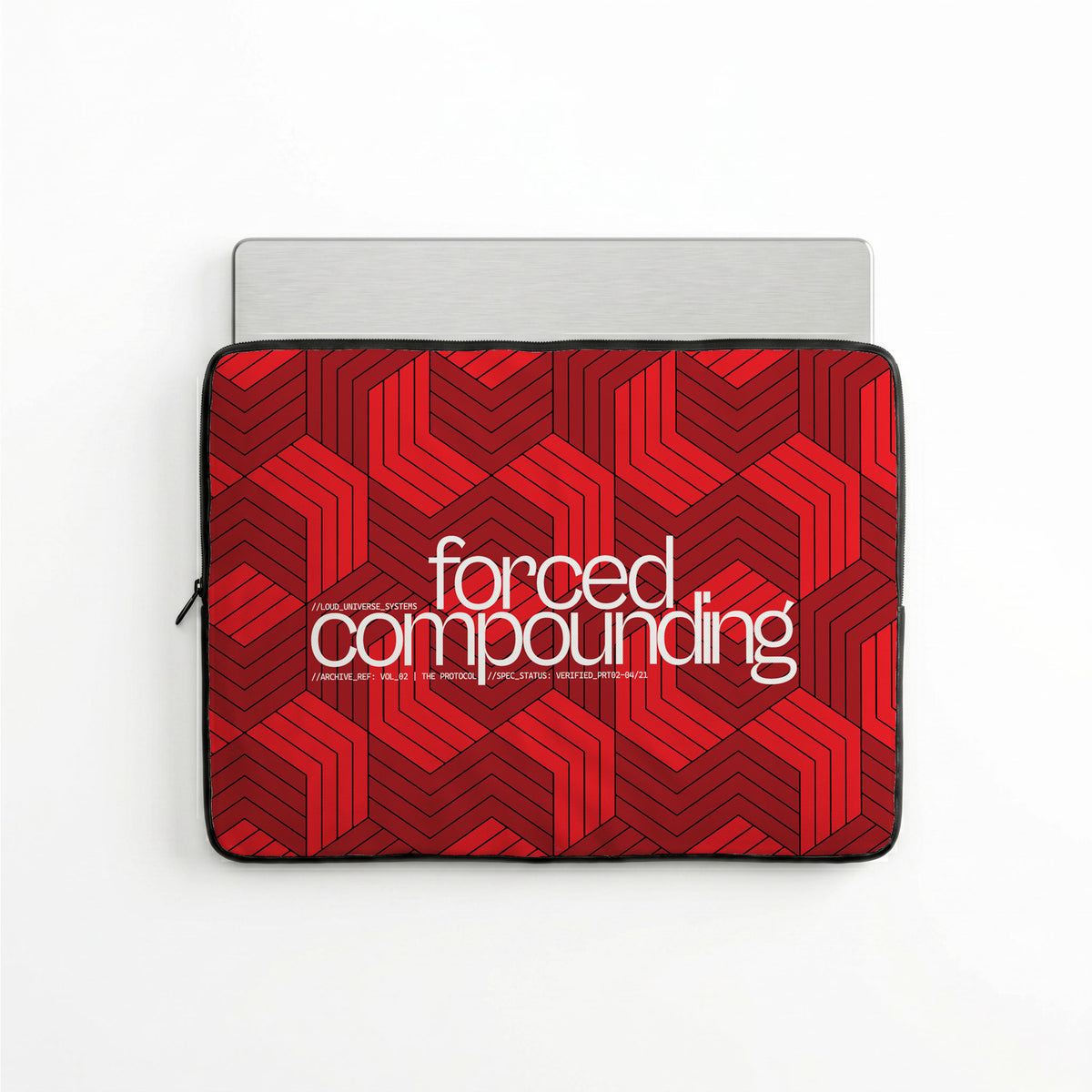 FORCED COMPOUNDING | Protective Laptop Sleeve  | Vol. 2