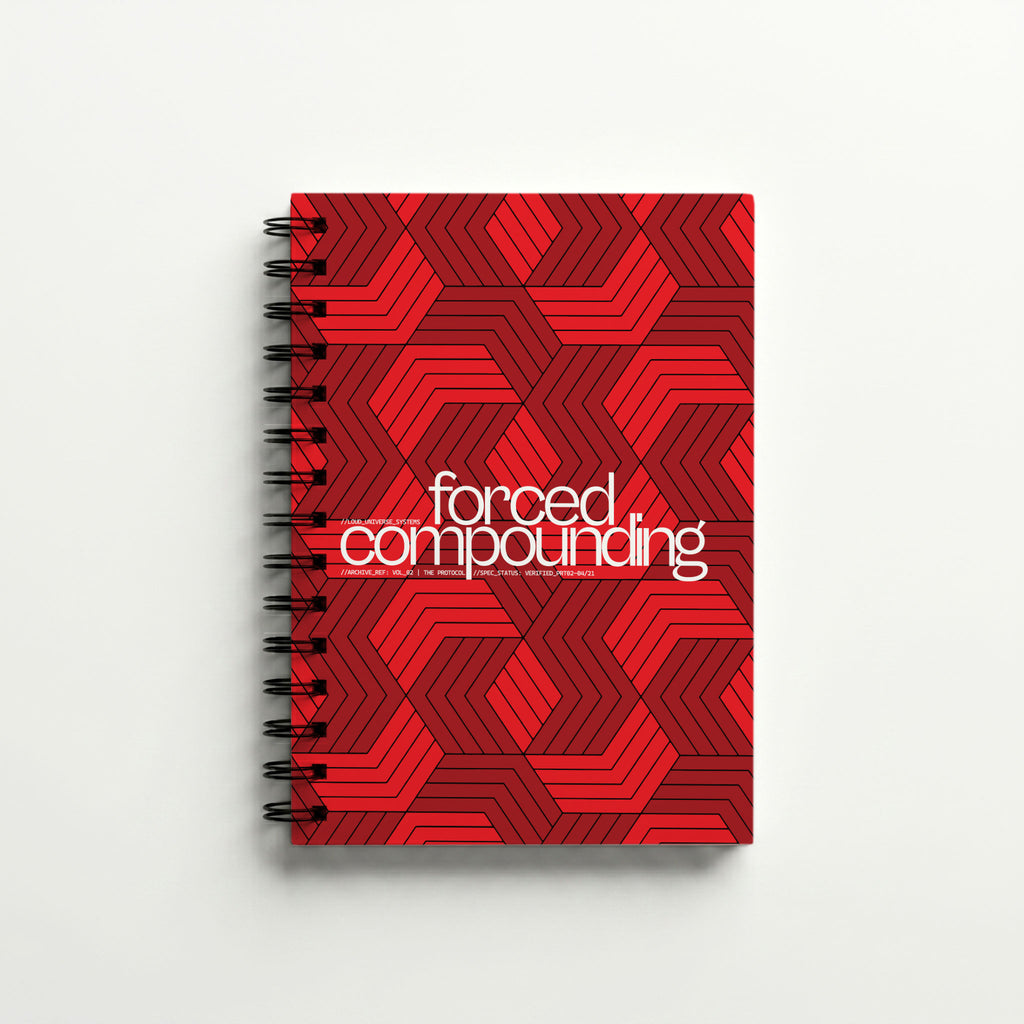 FORCED COMPOUNDING | Hardcover Notebook | Vol. 2
