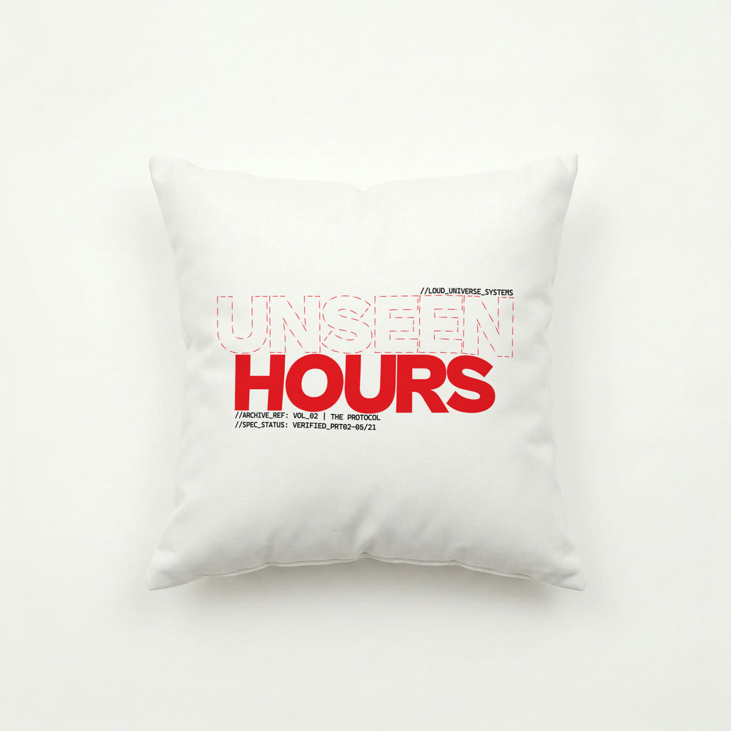 UNSEEN HOURS | Throw Pillow | Vol. 2