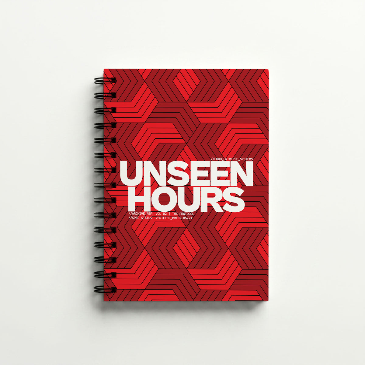 UNSEEN HOURS | Hardcover Notebook | Vol. 2