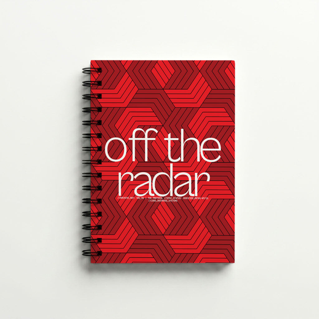 OFF THE RADAR | Hardcover Notebook | Vol. 2