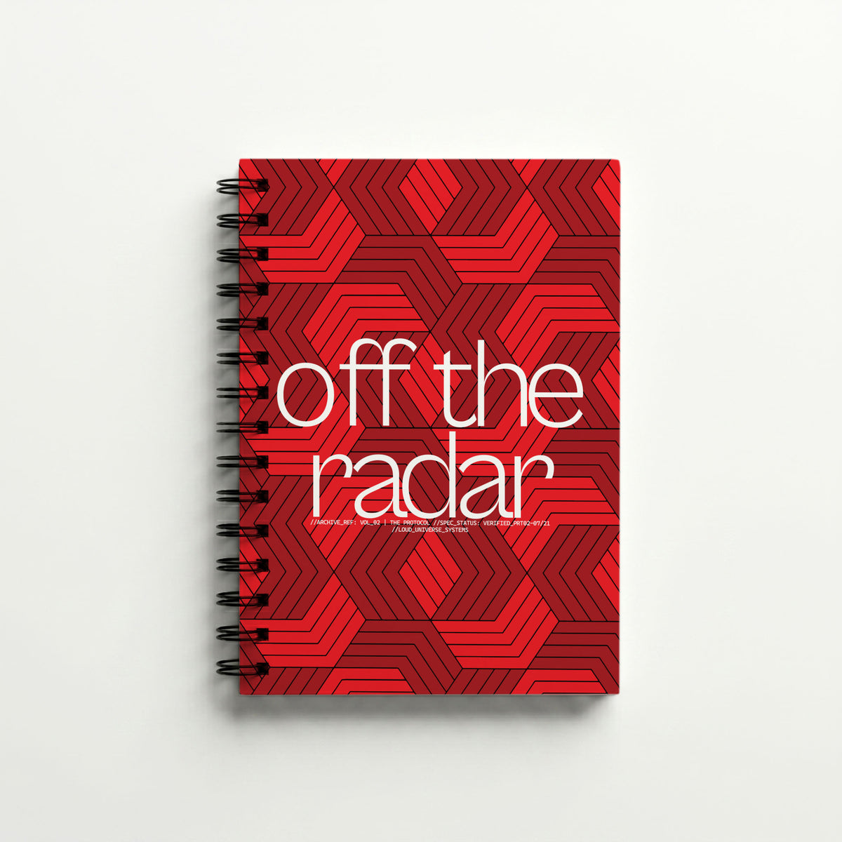 OFF THE RADAR | Hardcover Notebook | Vol. 2