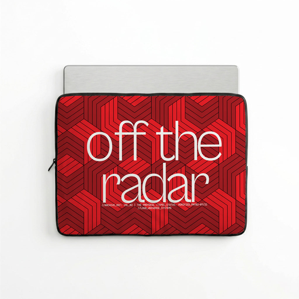 OFF THE RADAR | Protective Laptop Sleeve  | Vol. 2