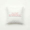 SILENT ADVANTAGE | Throw Pillow | Vol. 2