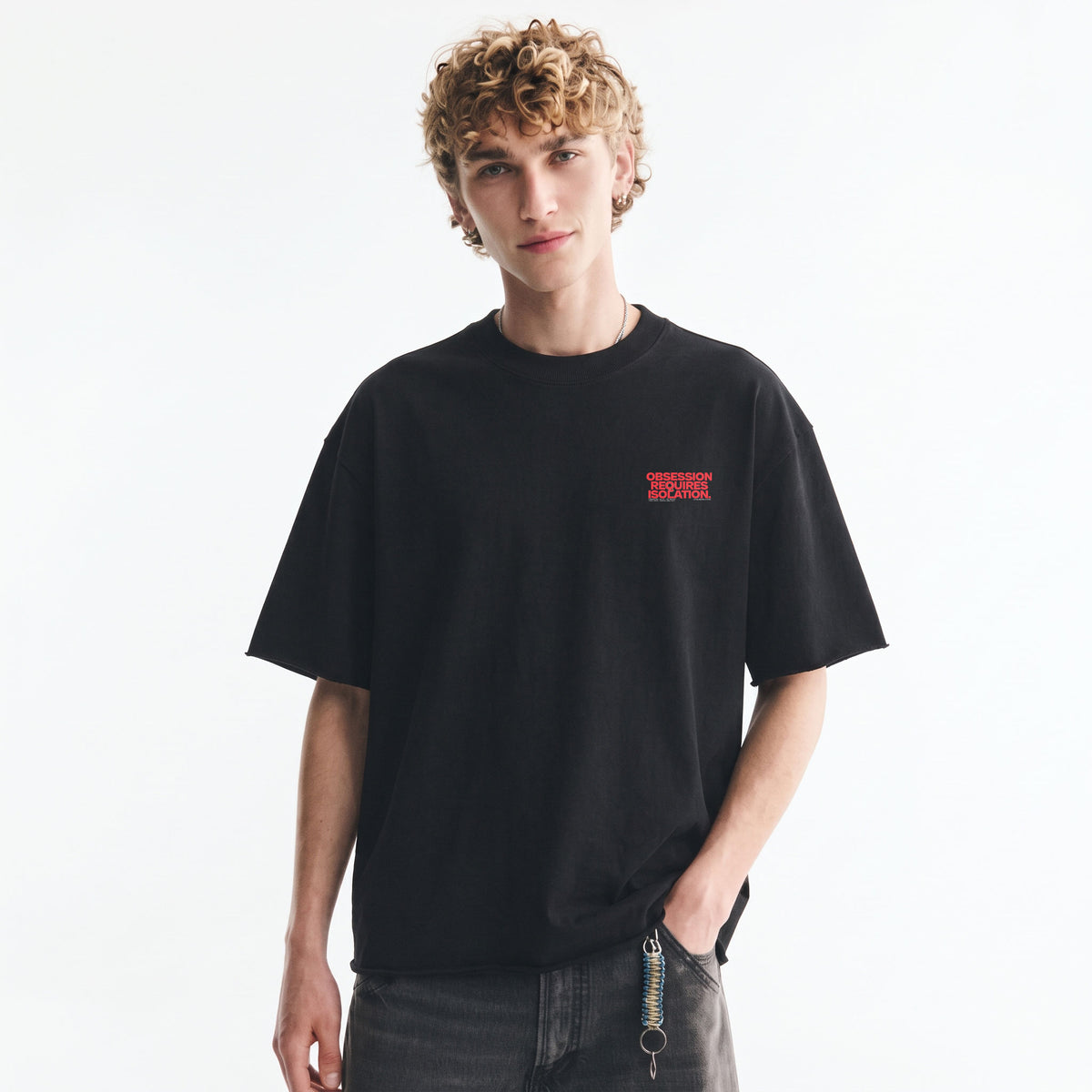 OBSESSION REQUIRES ISOLATION | Unisex Oversized Heavyweight T-Shirt  | Vol. 2