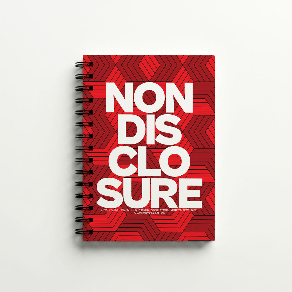 NON-DISCLOSURE | Hardcover Notebook | Vol. 2