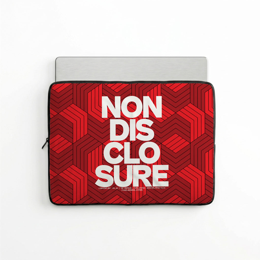 NON-DISCLOSURE | Protective Laptop Sleeve  | Vol. 2