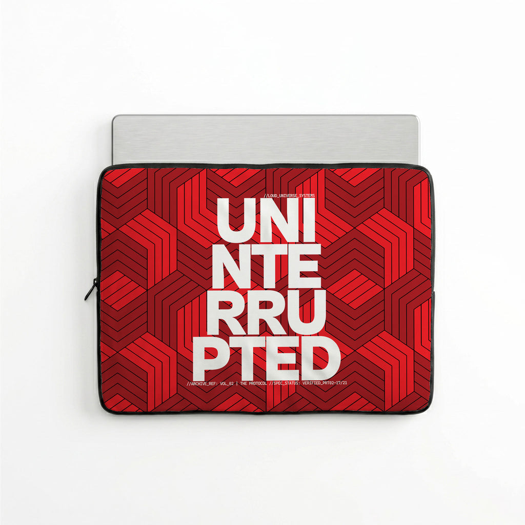 UNINTERRUPTED COMPOUNDING | Protective Laptop Sleeve  | Vol. 2