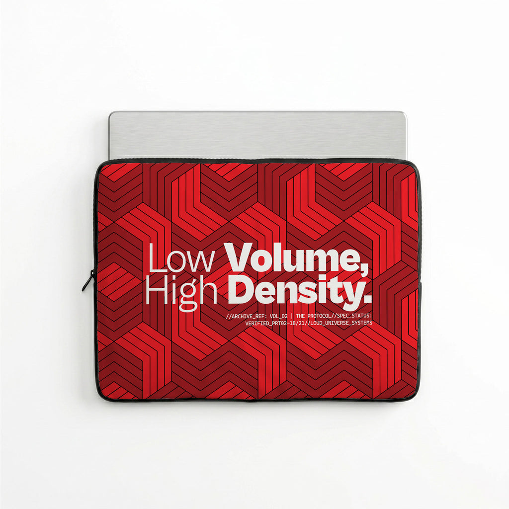 LOW VOLUME HIGH DENSITY | Protective Laptop Sleeve  | Vol. 2