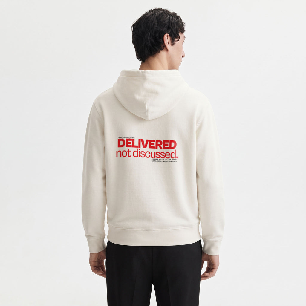 DELIVERED, NOT DISCUSSED | Unisex Heavyweight French Terry Hoodie | Vol. 2