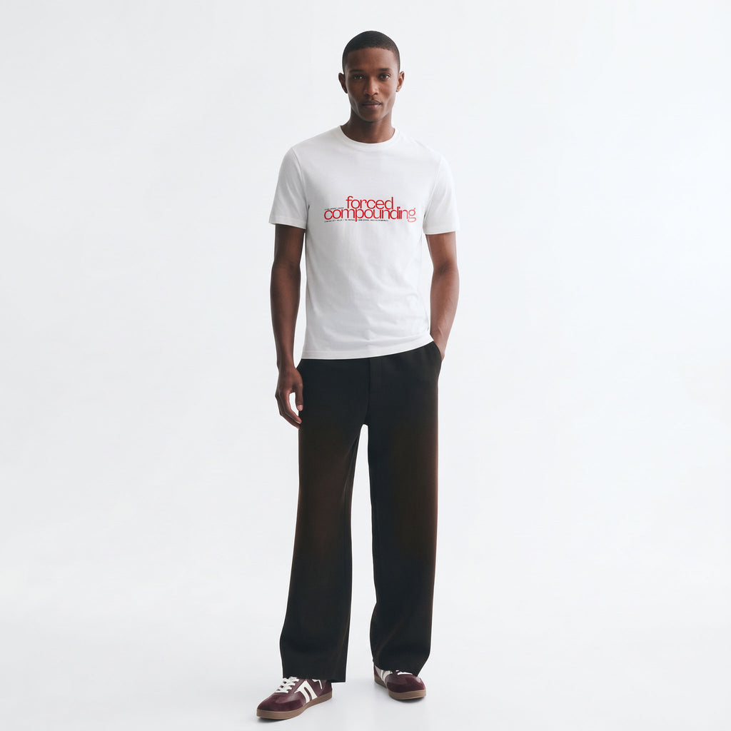 FORCED COMPOUNDING | Unisex Regular Fit Minimalist T-Shirt | Vol. 2