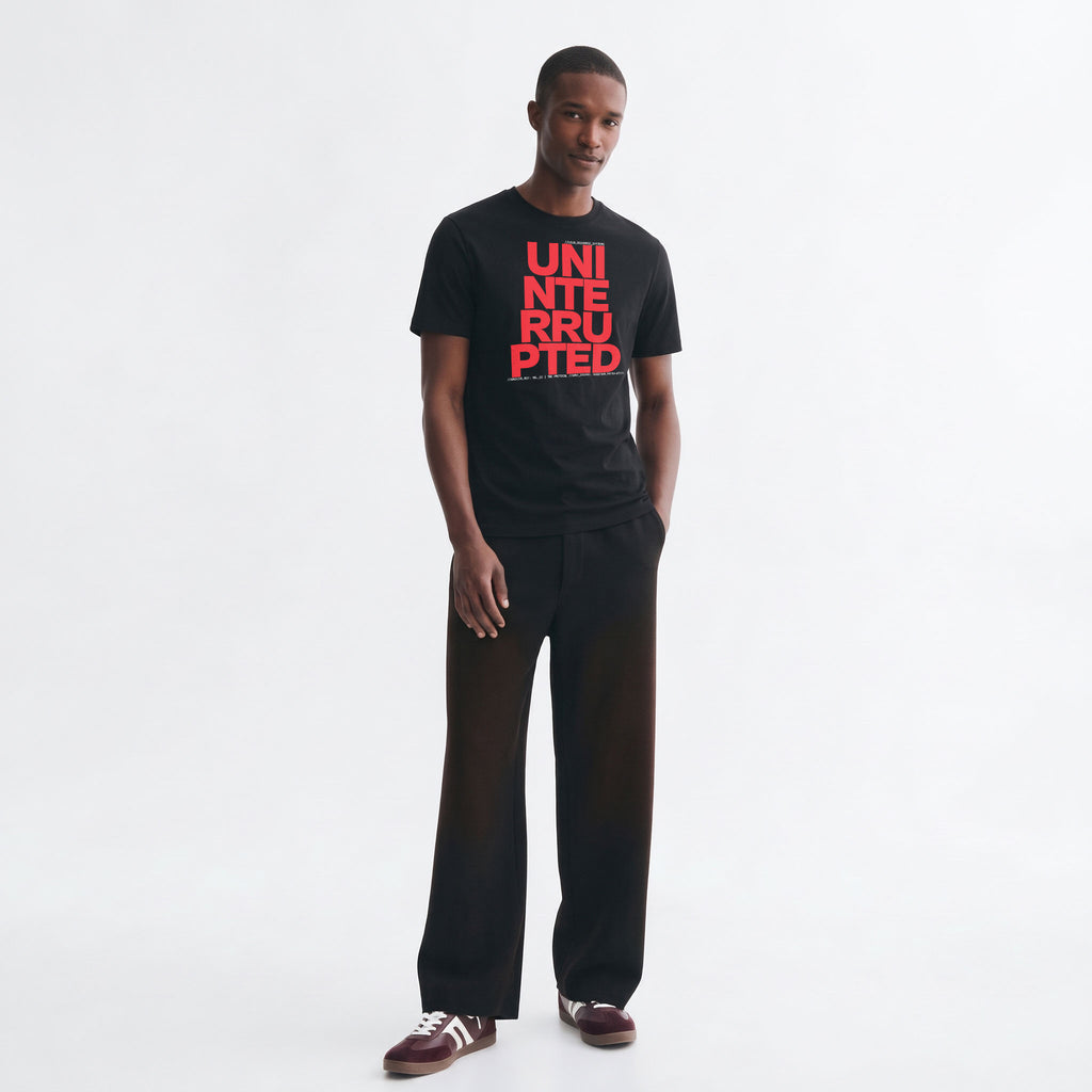 UNINTERRUPTED COMPOUNDING | Unisex Regular Fit Minimalist T-Shirt | Vol. 2
