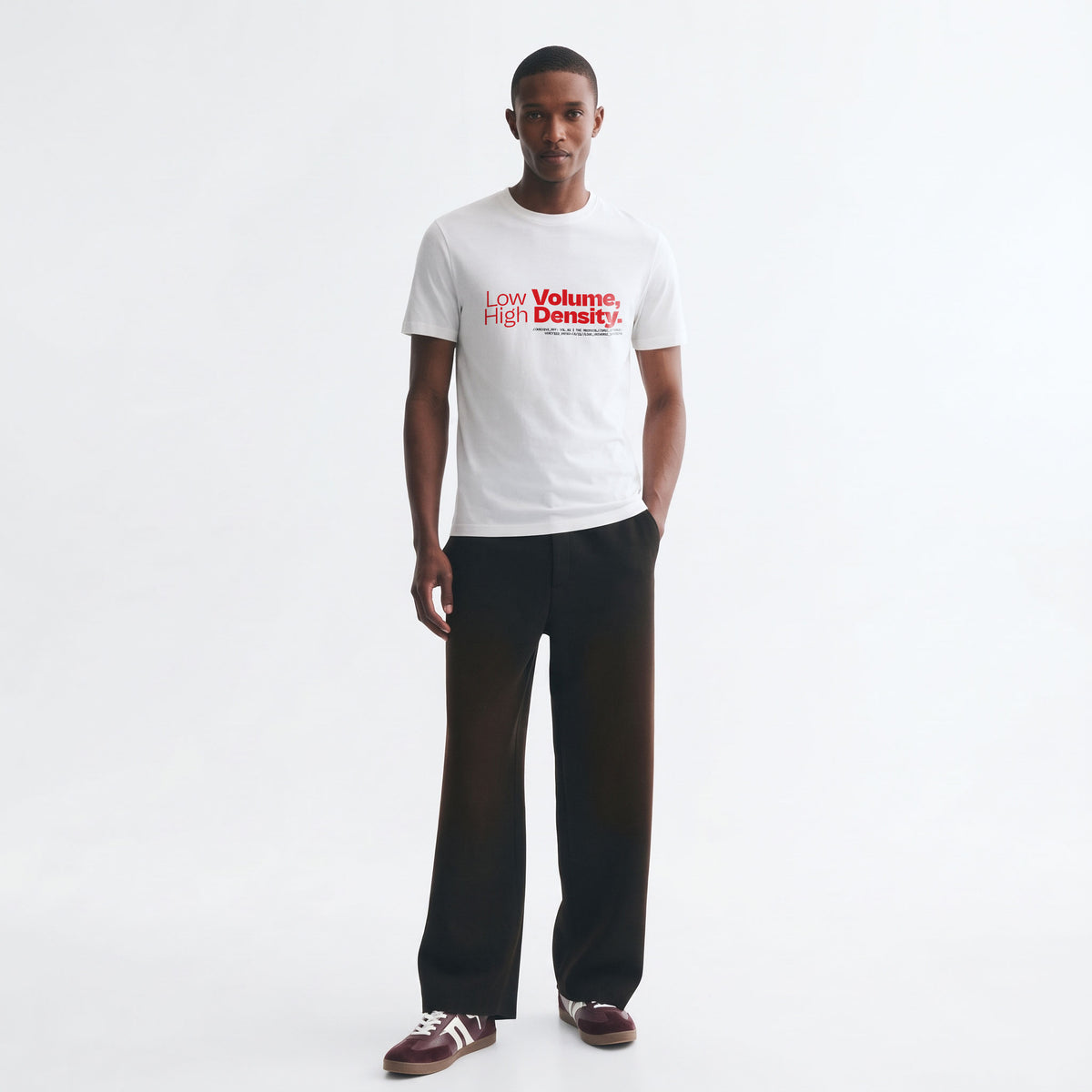 LOW VOLUME HIGH DENSITY | Unisex Regular Fit Minimalist T-Shirt | Vol. 2