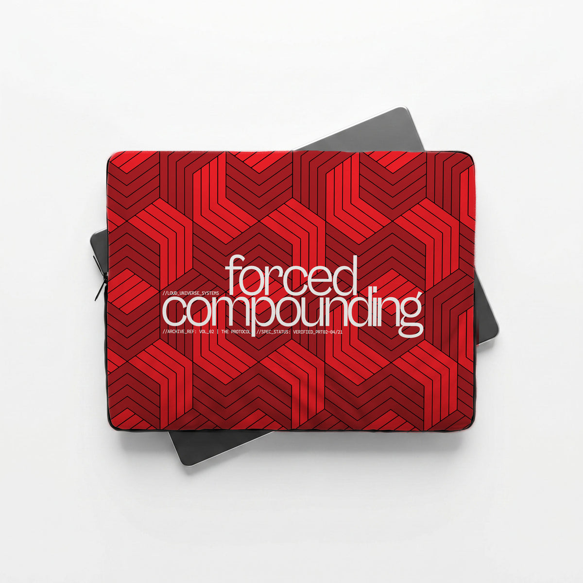 FORCED COMPOUNDING | Protective Laptop Sleeve  | Vol. 2