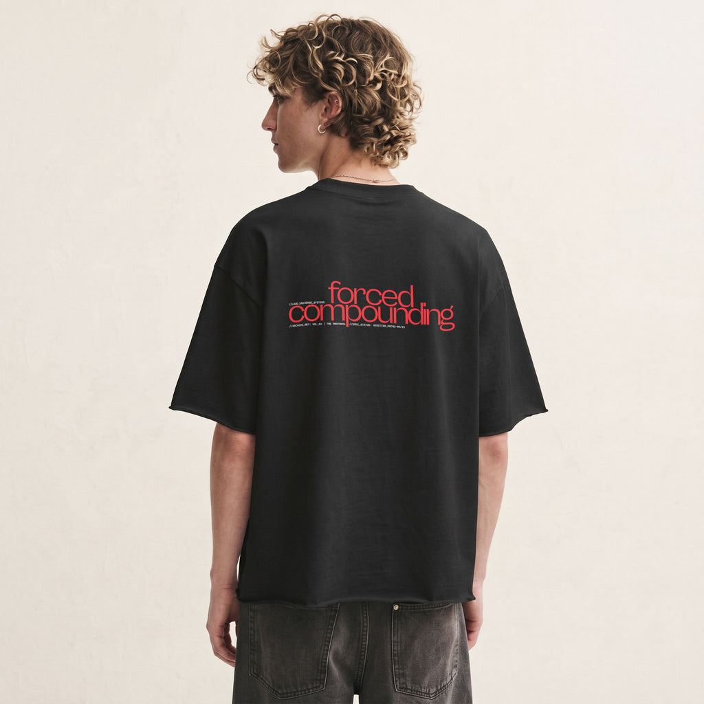 FORCED COMPOUNDING | Unisex Oversized Heavyweight T-Shirt  | Vol. 2