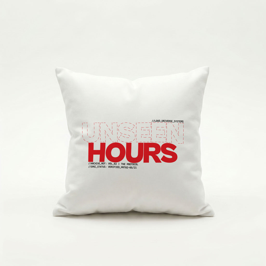 UNSEEN HOURS | Throw Pillow | Vol. 2