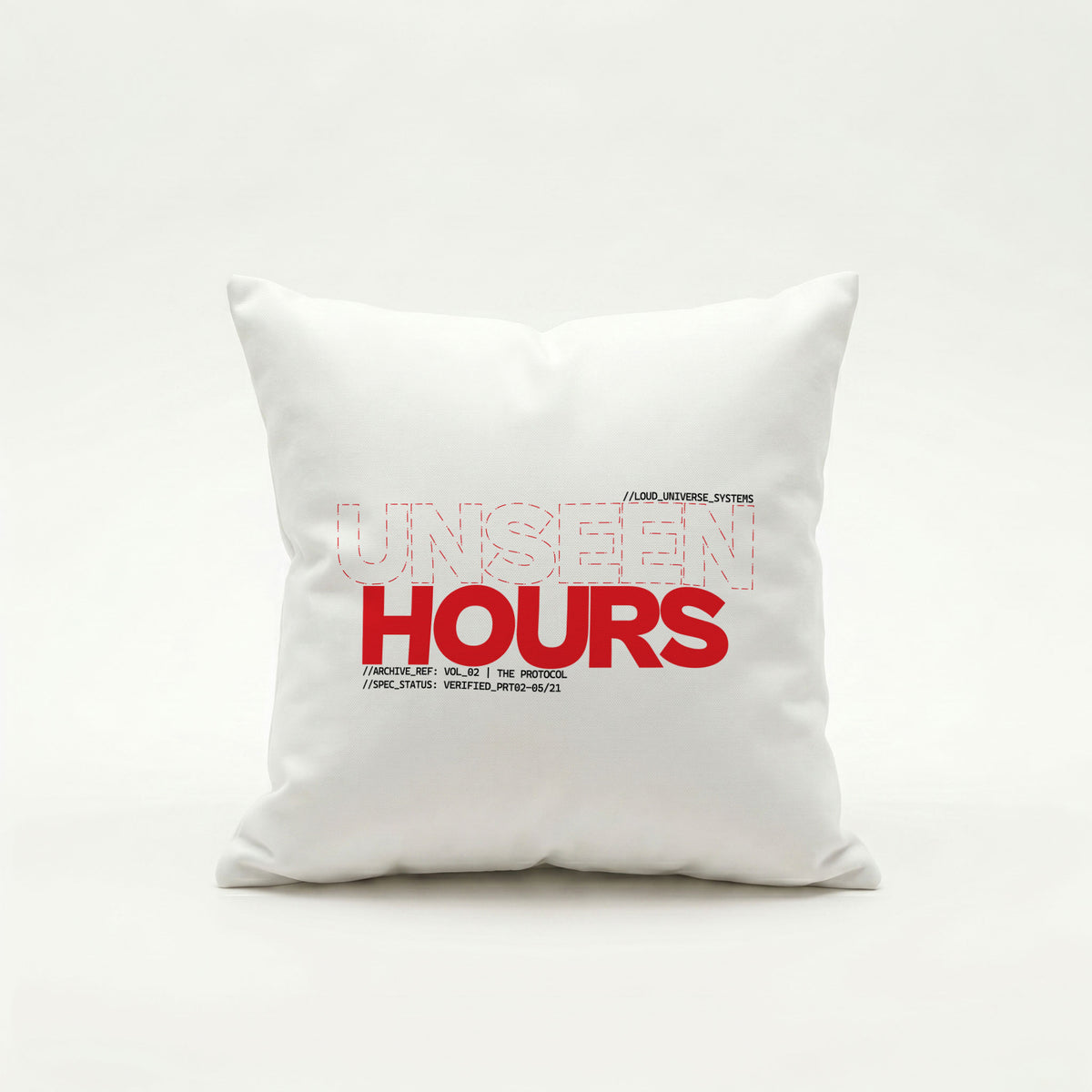 UNSEEN HOURS | Throw Pillow | Vol. 2