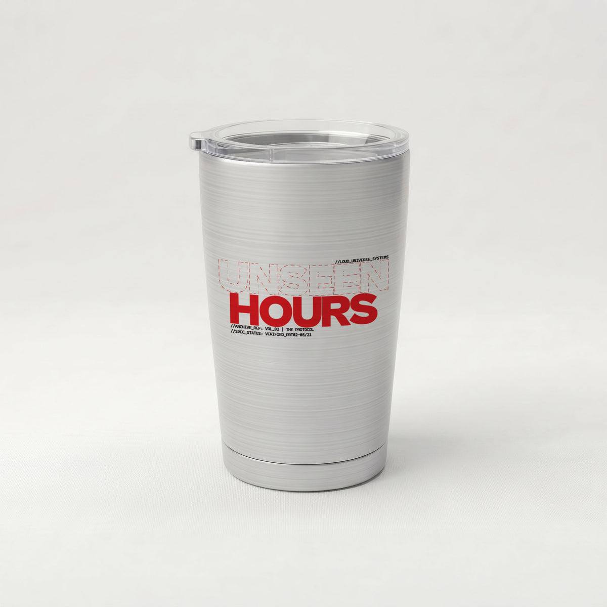 UNSEEN HOURS | Cone Insulated Tumbler | Vol. 2