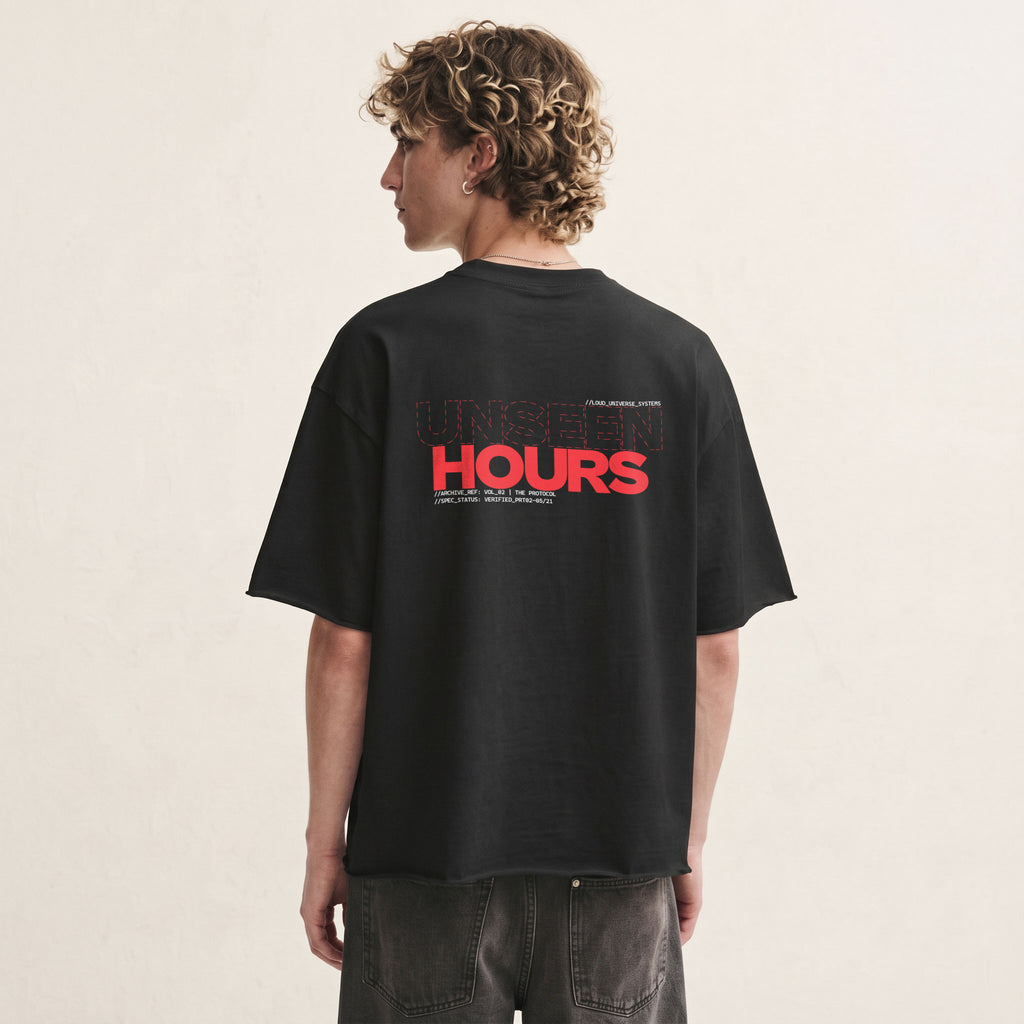 UNSEEN HOURS | Unisex Oversized Heavyweight T-Shirt  | Vol. 2