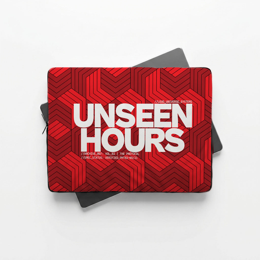 UNSEEN HOURS | Protective Laptop Sleeve  | Vol. 2