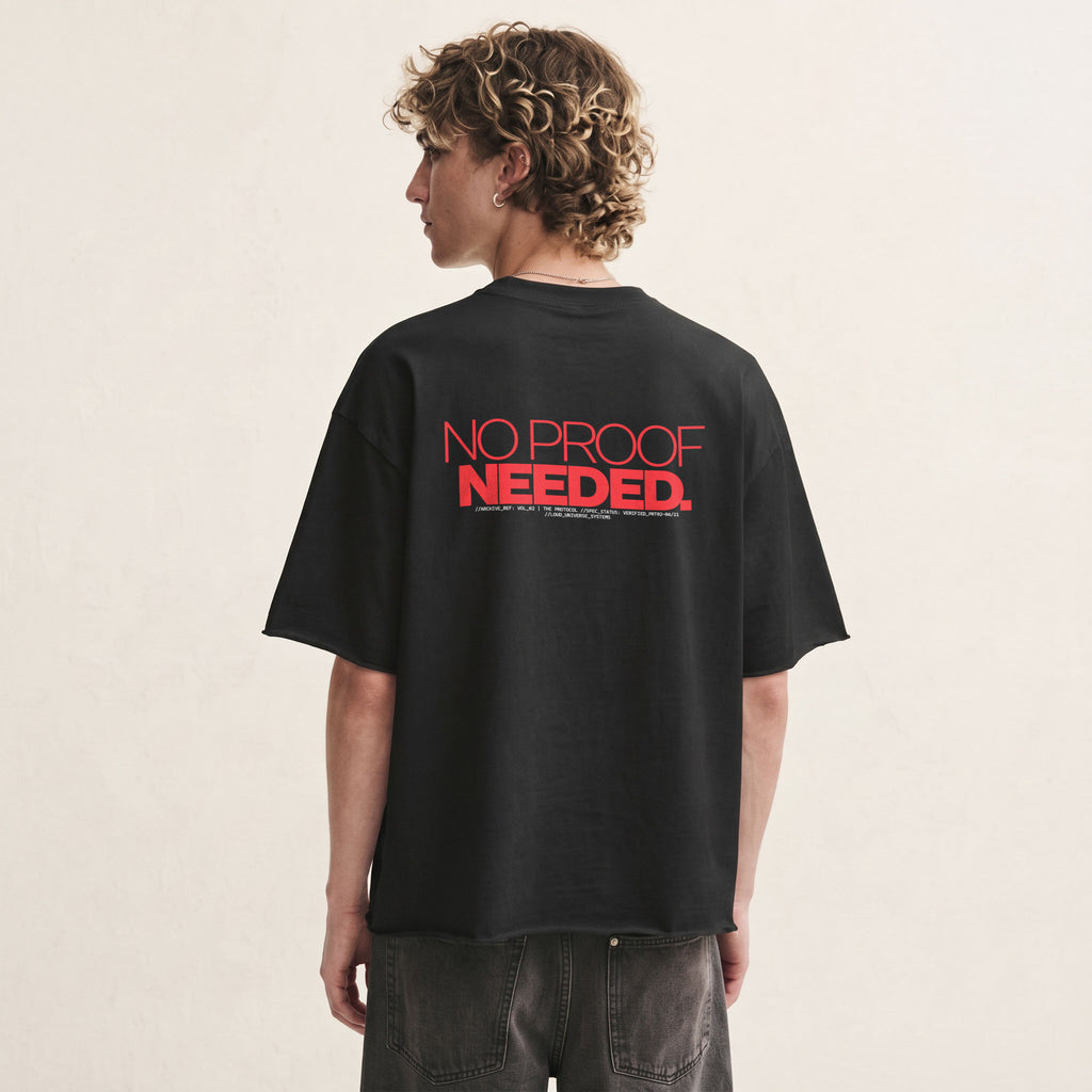 NO PROOF NEEDED | Unisex Oversized Heavyweight T-Shirt  | Vol. 2