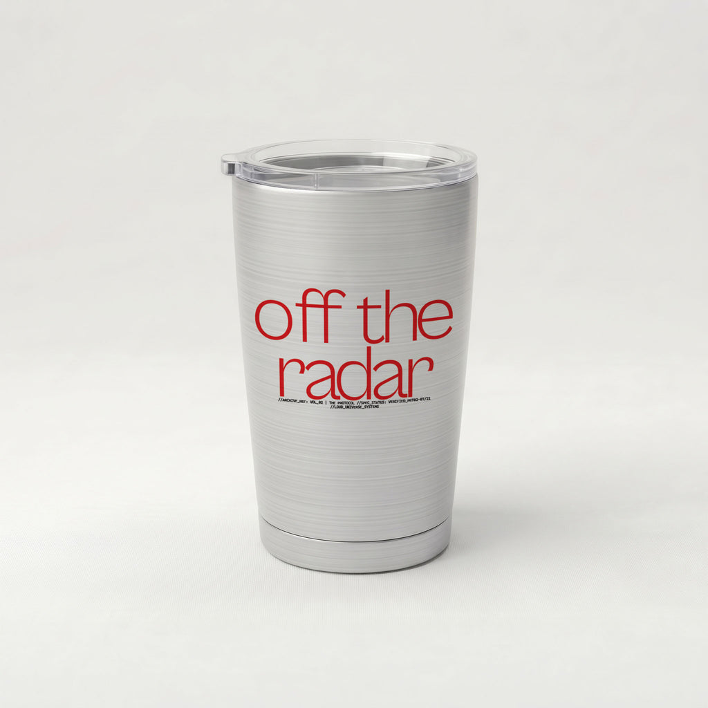 OFF THE RADAR | Cone Insulated Tumbler | Vol. 2