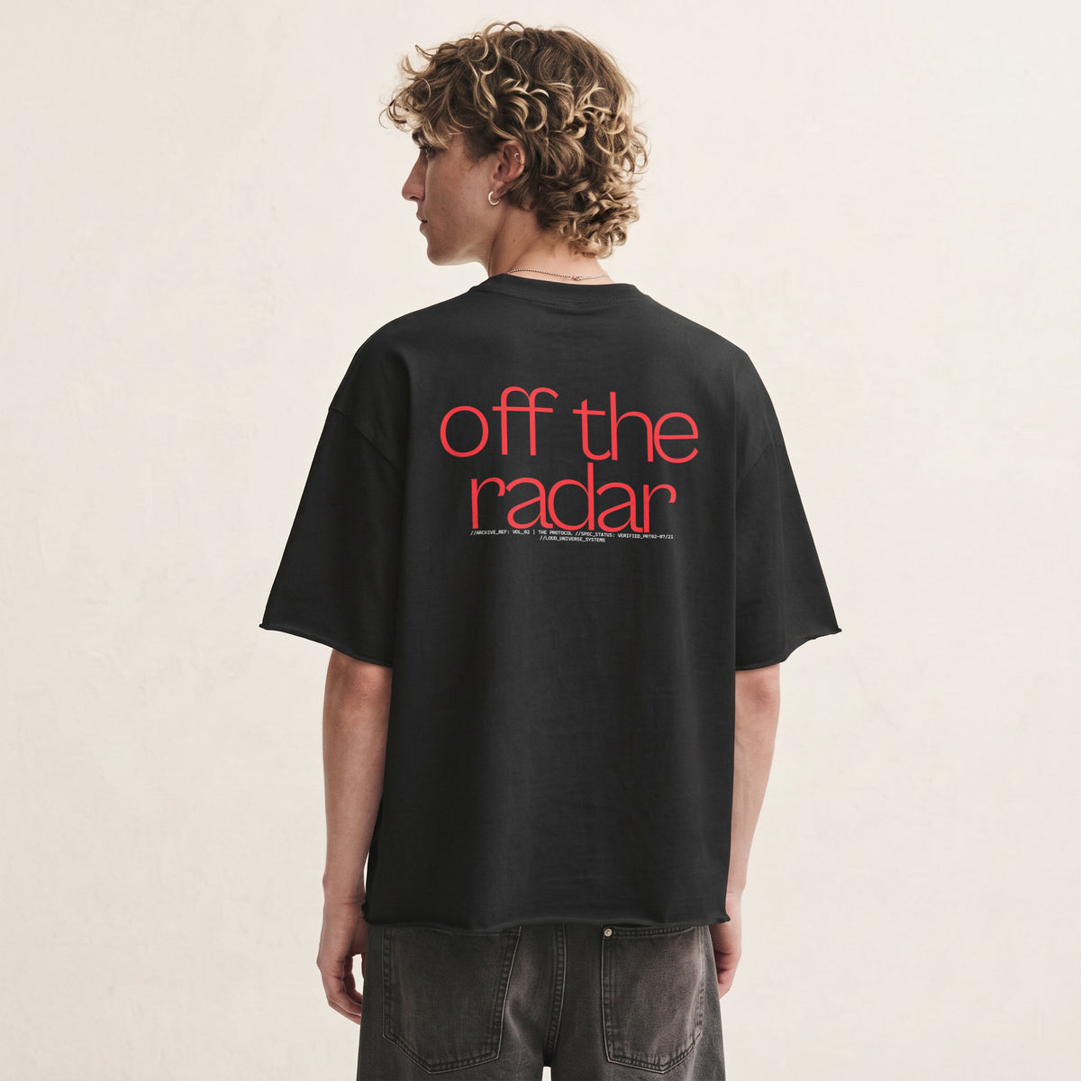 OFF THE RADAR | Unisex Oversized Heavyweight T-Shirt  | Vol. 2
