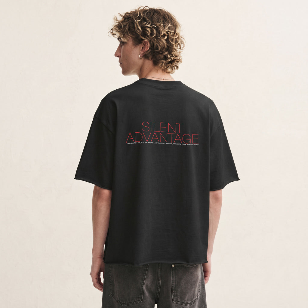 SILENT ADVANTAGE | Unisex Oversized Heavyweight T-Shirt  | Vol. 2