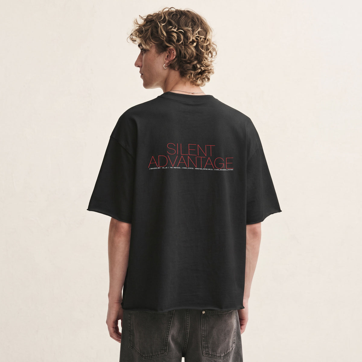 SILENT ADVANTAGE | Unisex Oversized Heavyweight T-Shirt  | Vol. 2