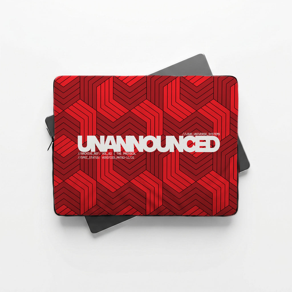 UNANNOUNCED | Protective Laptop Sleeve  | Vol. 2